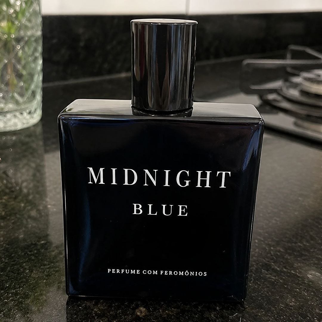 Perfume Masculino Midnight Blue Attracione Feromônios 100ml