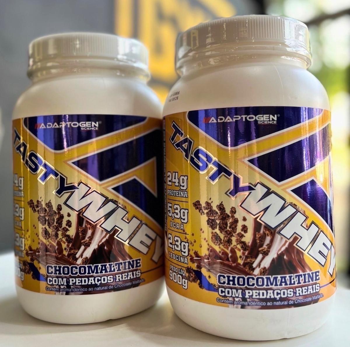 Whey protein Adaptogen Science Tasty Gourmet Tasty 3w Chocomaltine (900g) em pó x 900g