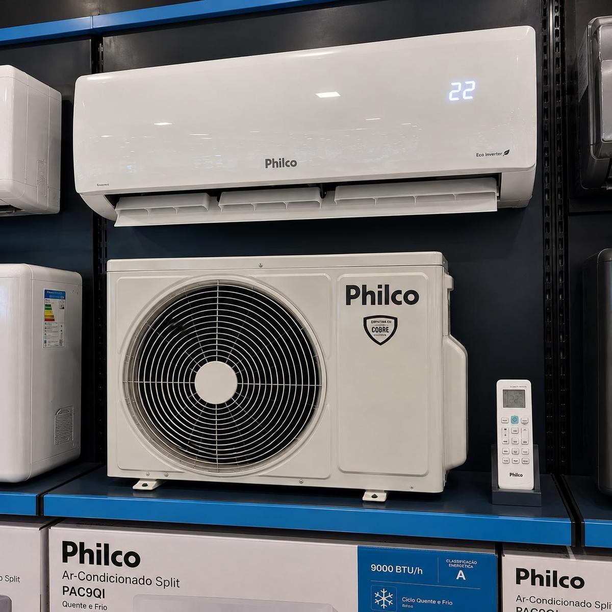 Ar Condicionado Philco Pac9qi 220v 9000btuh Quente Frio