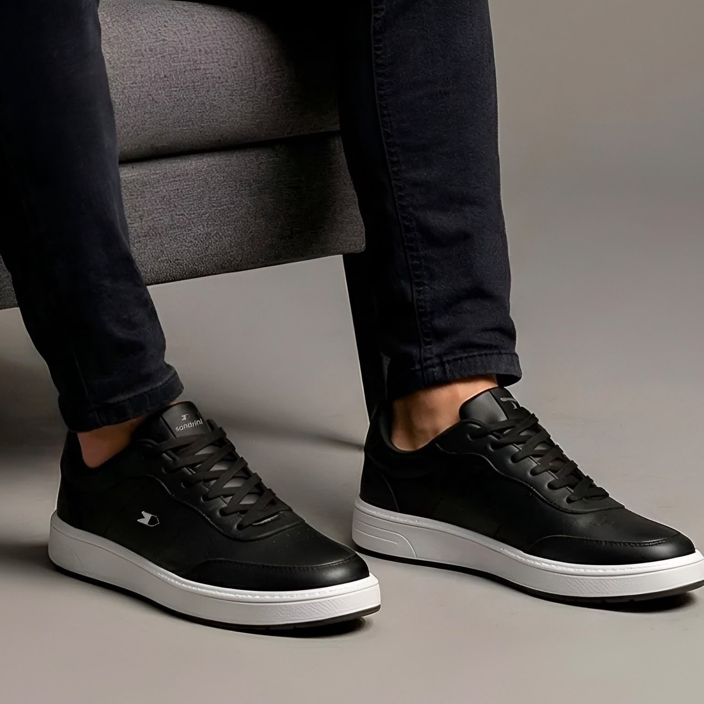 Sapatênis Sandrini Ivory Masculino Casual Estilo Confortável (39 ao 44)