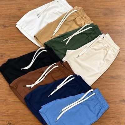 Kit 2 Shorts Linho Masculina Bermuda Estilo Mauricinho Leve (38 ao 48)
