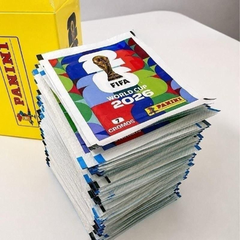 Kit Com 350 Figurinhas Da Copa Do Mundo 2026 - 50 Envelopes