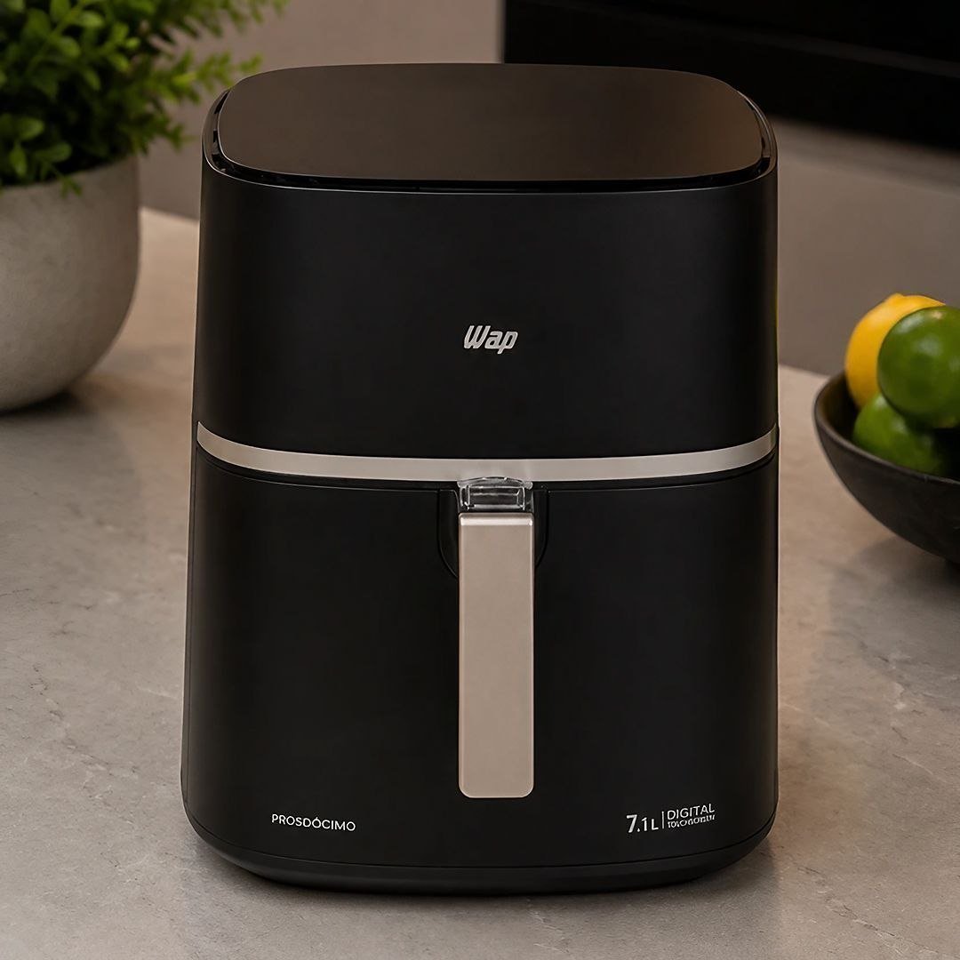 Fritadeira Airfry S/ Óleo Wap Mega Digital 7.1 Litros 1700w 127V