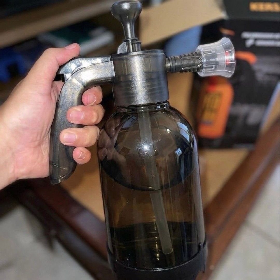 Pulverizador Manual 2L Snow Foam Profissional Com 3 Bicos para Espuma