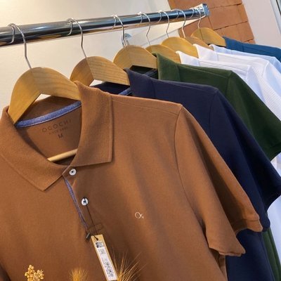 Camisa Gola Polo Social Masculina Slim Algodão Ogochi (P ao XG)