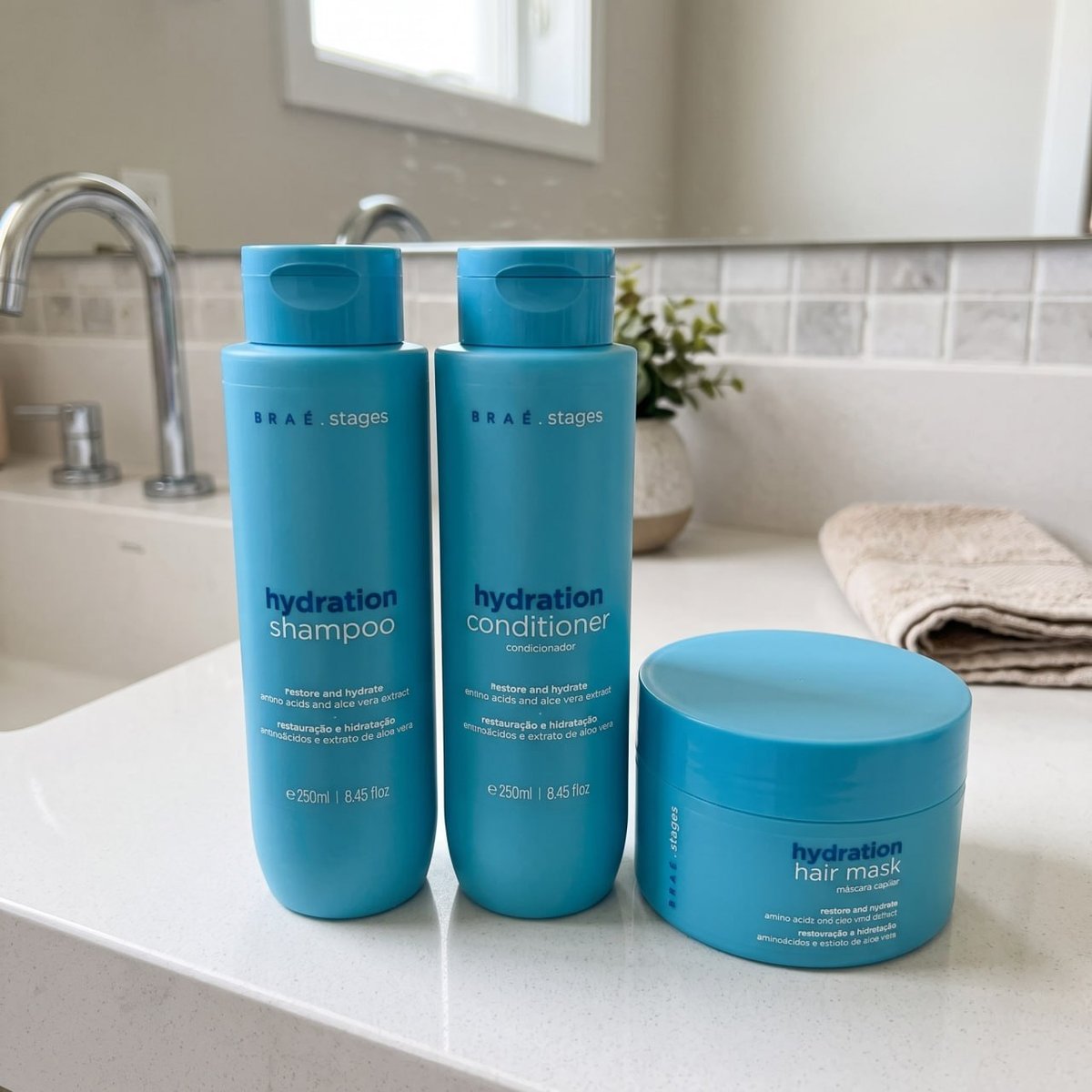 Braé - Kit Stages Hydration - SH+CD+Másc