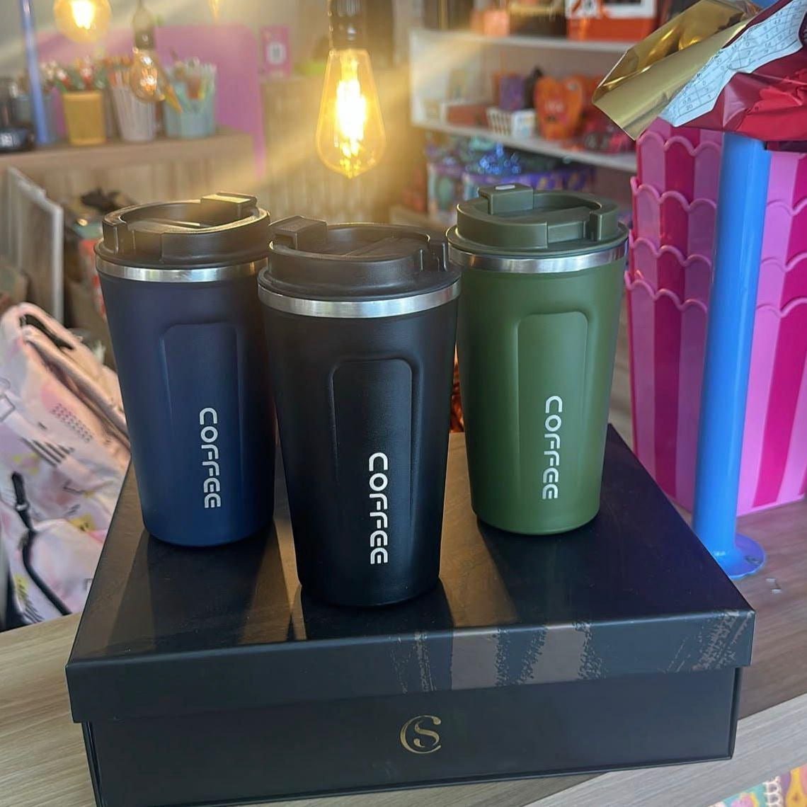 Copo Térmico Inox Café Chá Anti-vazamento Vacuum 500ml