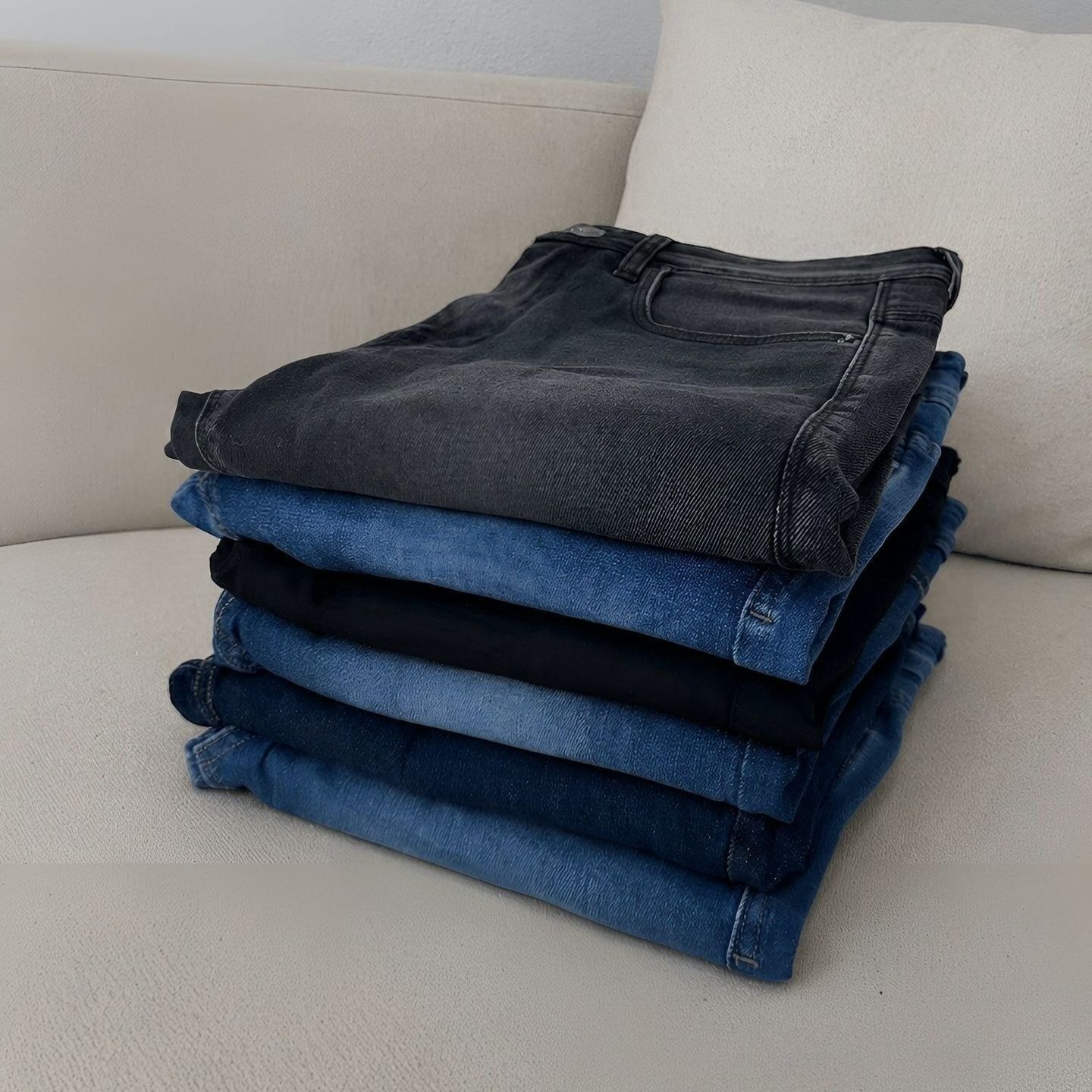Calça Jeans Masculina Corte Reto Tradicional Lycra Básica (38 ao 48)