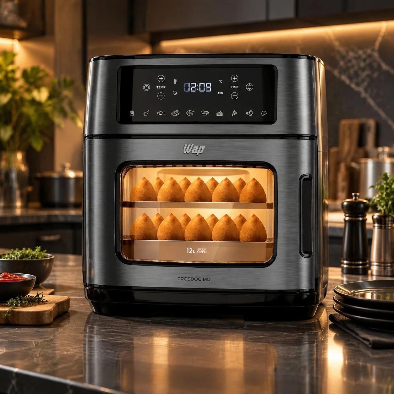 Air Fryer Oven Digital WAOD1 12L 10 Funções Programadas 127V
