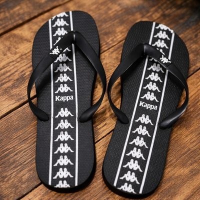 Chinelo Kappa Beach Adulto Unissex Em Borracha