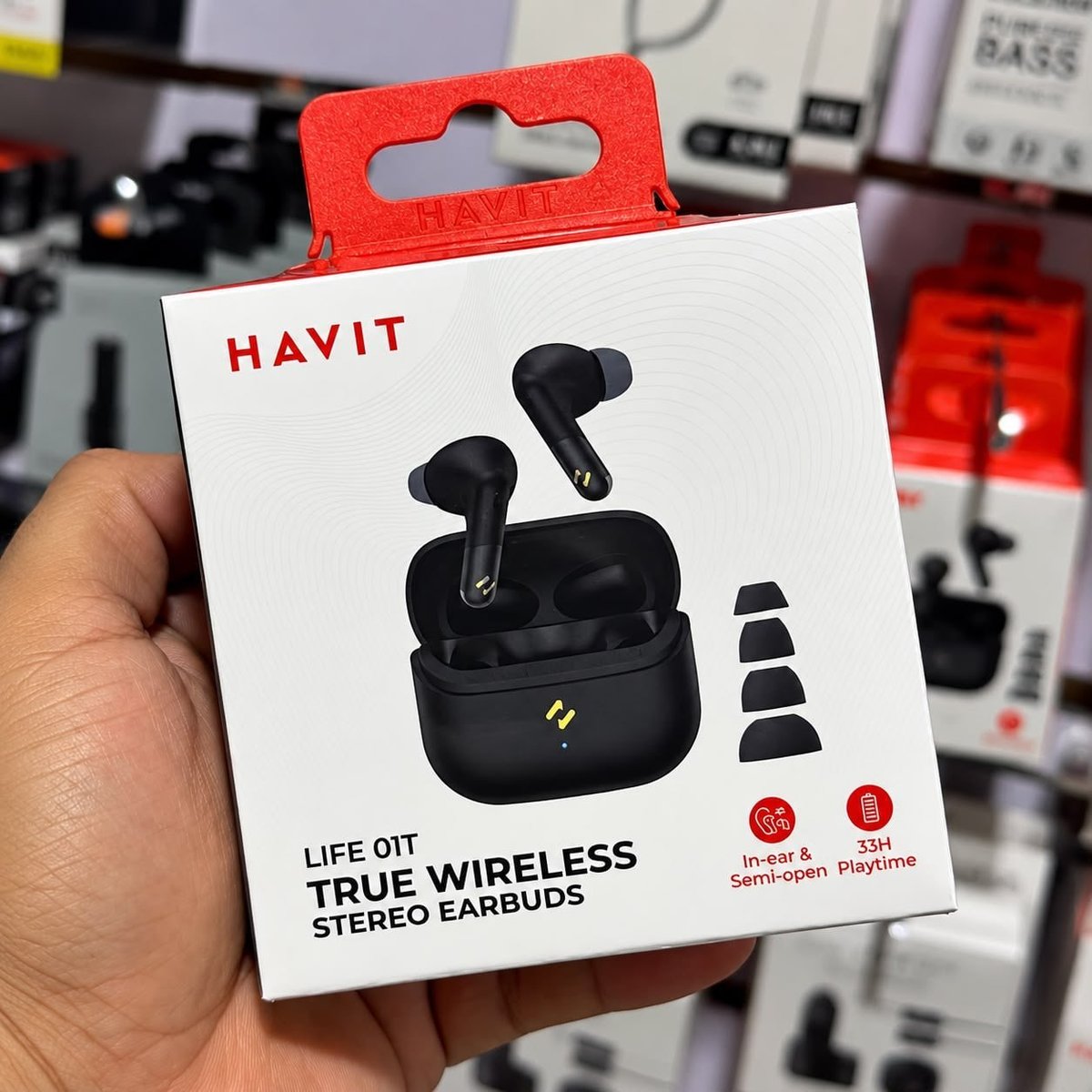 Fone De Ouvido Sem Fio Havit Tw982
