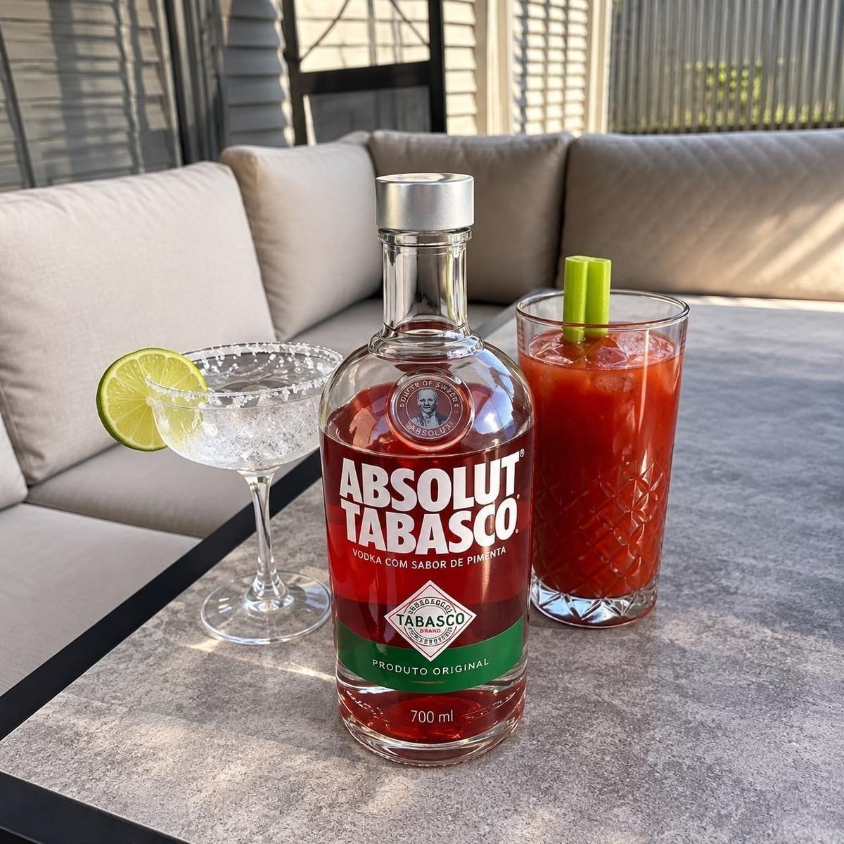 Vodka Absolut Tabasco 750ml