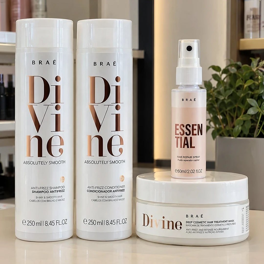 Divine Shampoo + Condicionador + Másc + Mini Essential 200 g- Braé