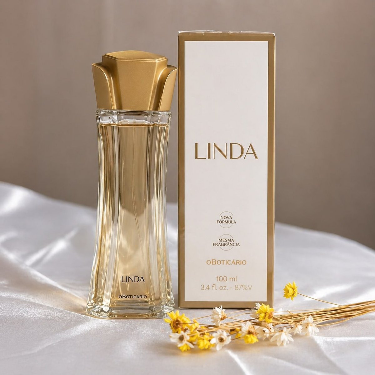 O Boticário linda perfume colônia feminino 100ml