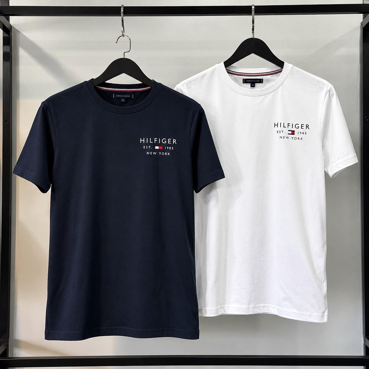 Kit 2 Camisetas Tommy Hilfiger Brand Love Azul