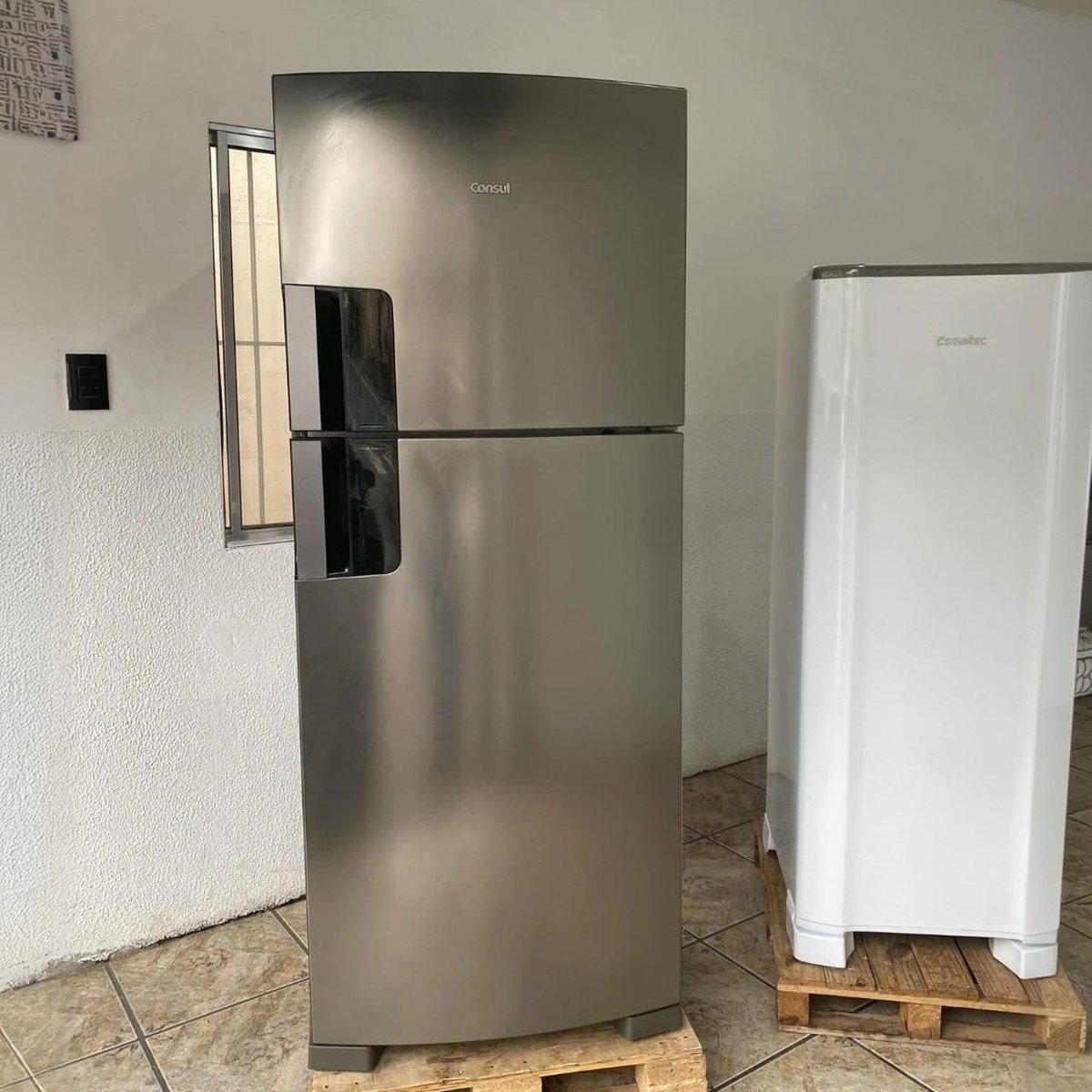 Geladeira Consul Frost Free 455 Litros Duplex Inox - CRM56MK 220v