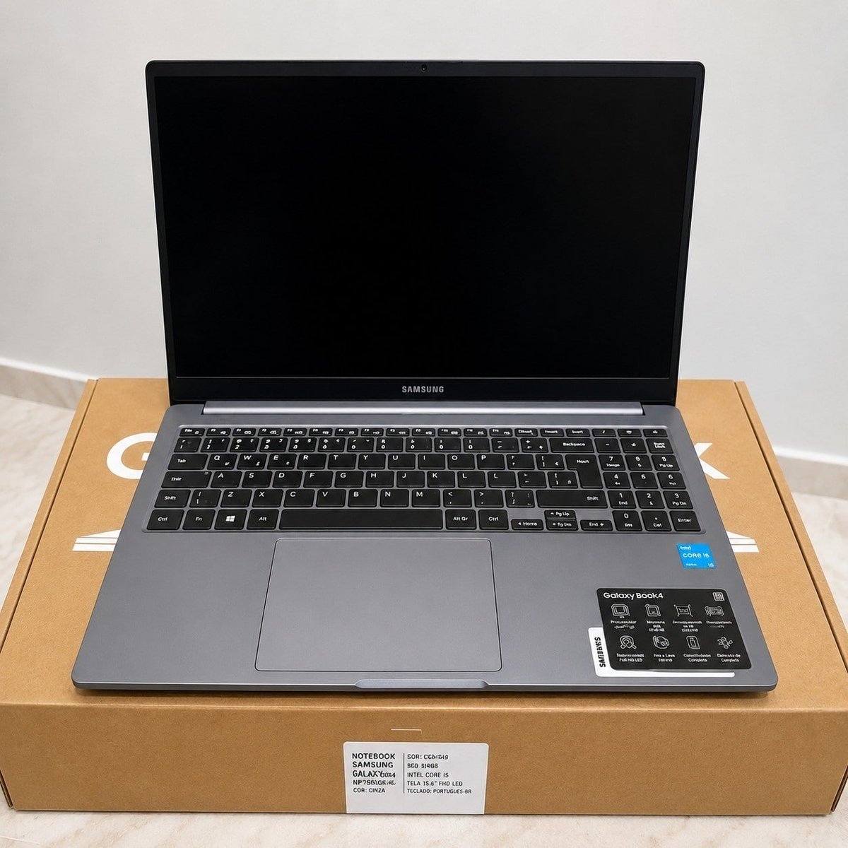 Notebook Samsung Galaxy Book4 Intel® Windows 11, 8GB, 256GB 15.6'' Full HD LED