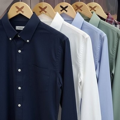 Camisa Básica Masculina Manga Longa Slim Hering (P ao XXG)