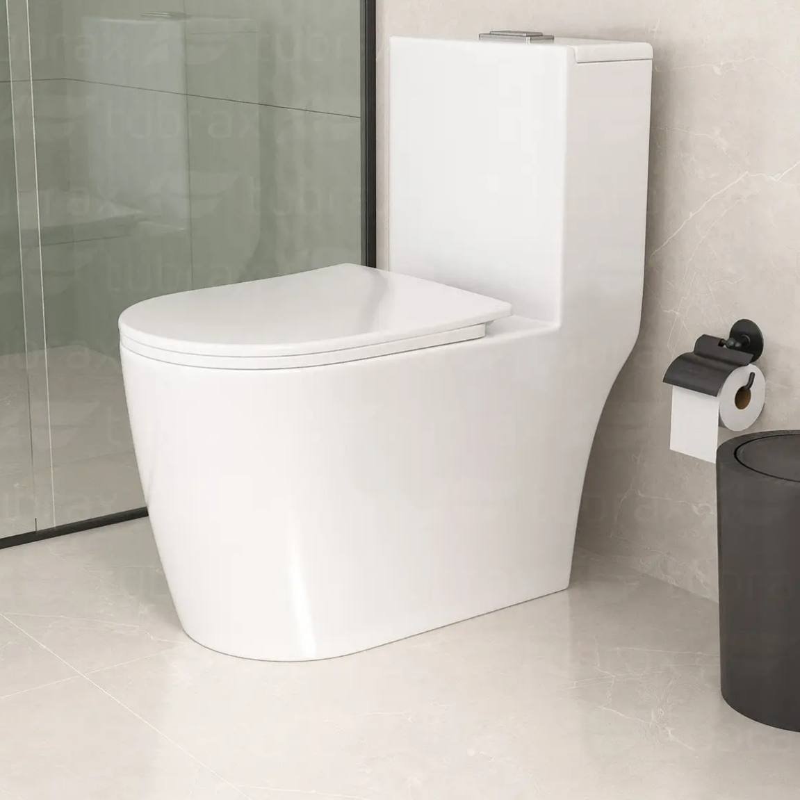 Vaso Sanitário Cerâmica Monobloco Modelo Petrus - Vab0036