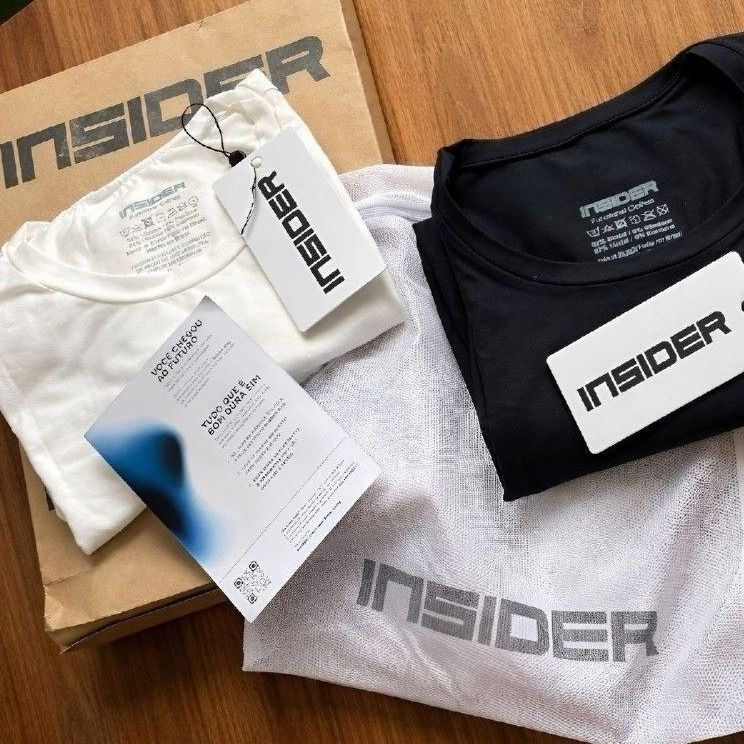 Camiseta Tech Light Insider Masculino (PP ao XGG)