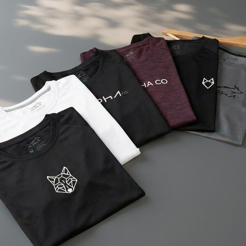 Kit 6 Camisetas Mais Procuradas Alpha (P ao XXG)