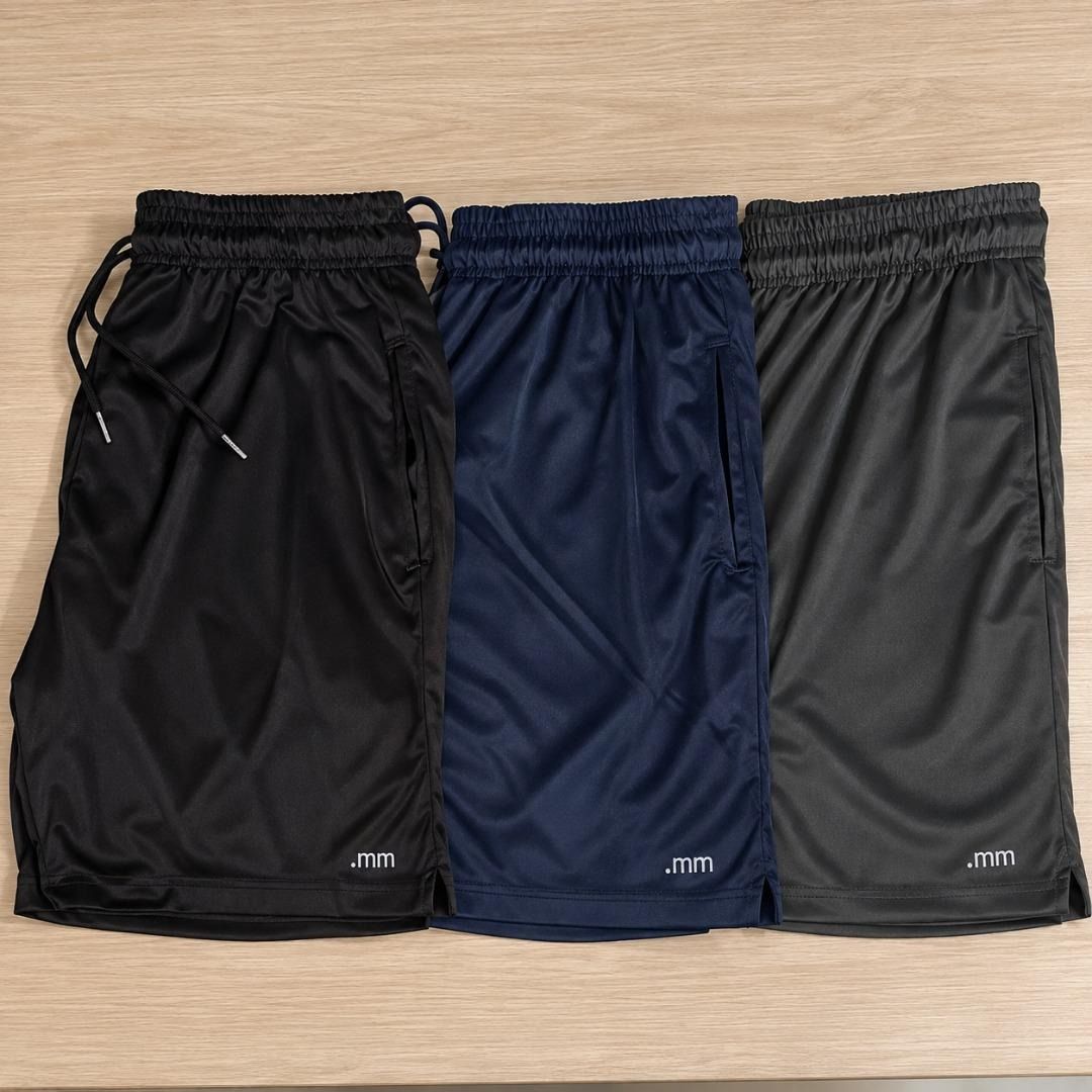 Kit3 Short Futebol Bermuda Masculina Academia Treino Esporte (M ao GG)
