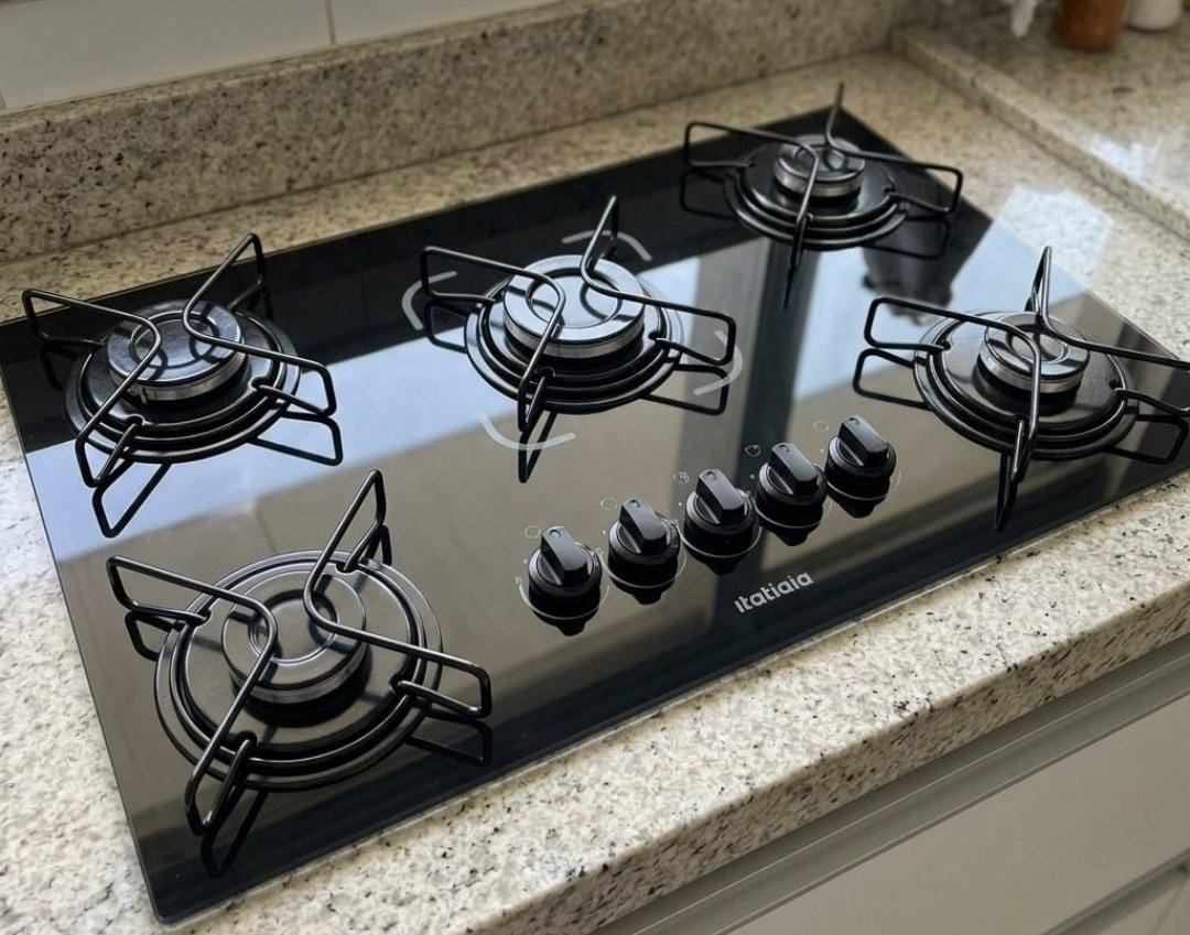 Cooktop Fogão Itatiaia Essencial 5 Bocas Bivolt Preto ​