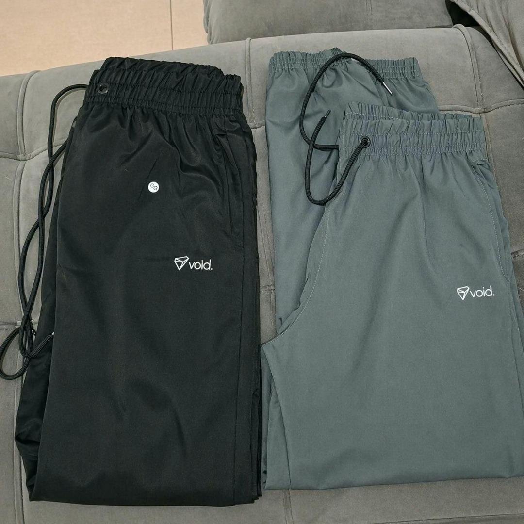 Kit 2 Calças Jogger Tactel