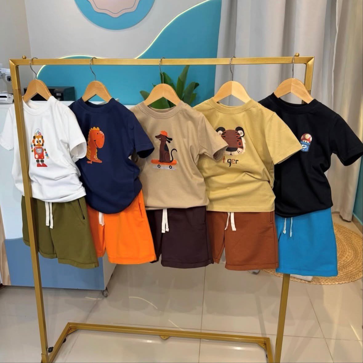 Kit 10 Peças De Roupa Conjunto Infantil Menino Dia A Dia