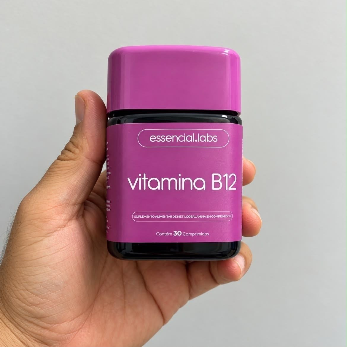 Vitamina B12 Metilcobalamina 30 Doses Essencial Labs