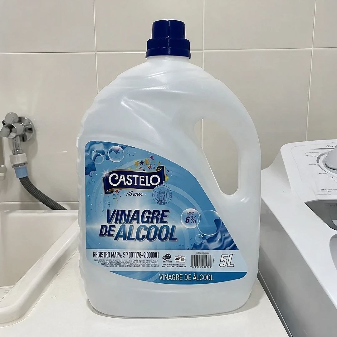 Vinagre de Álcool Concentrado 6% Castelo 5l