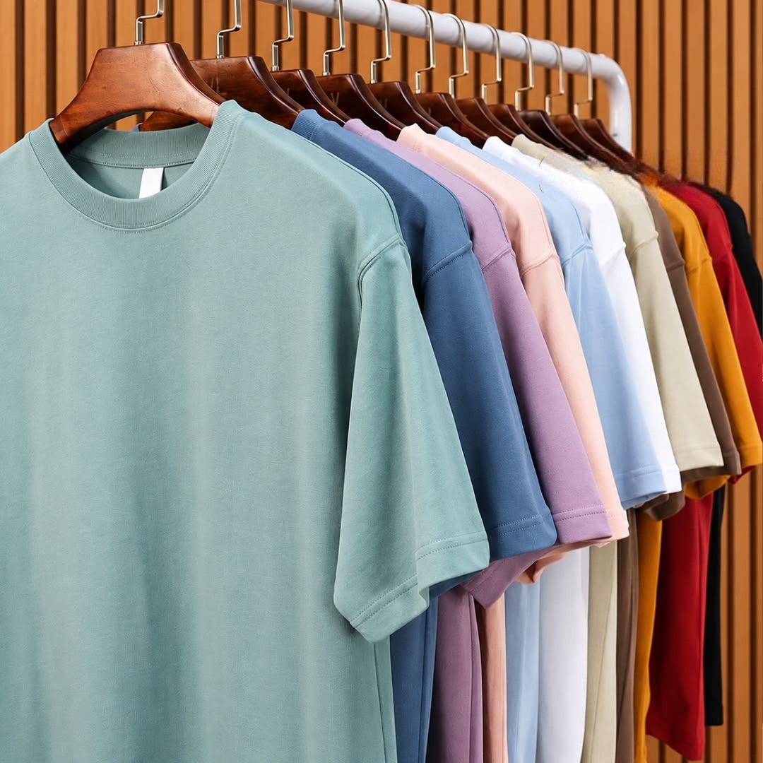 Kit 7 Camisetas Basica Masculina Algodão Fio 30.1 Premium Sortidas (P ao GG)