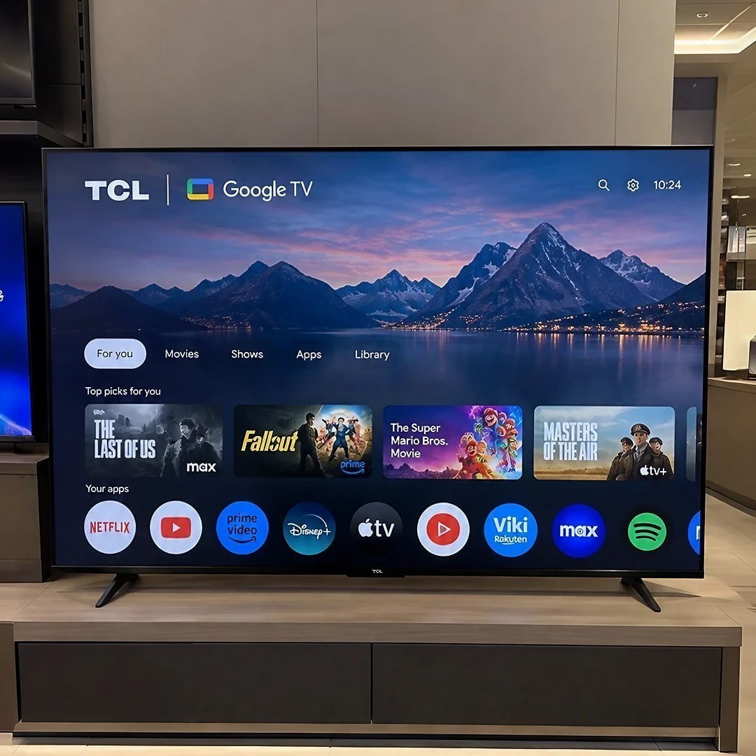 Smart TV 65" TCL 4K UHD QLED 65P7L Google
