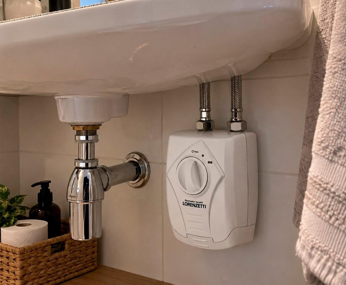 Aquecedor de Agua Lorenzetti Versátil 3 Temperaturas 5500W (220v) ​​