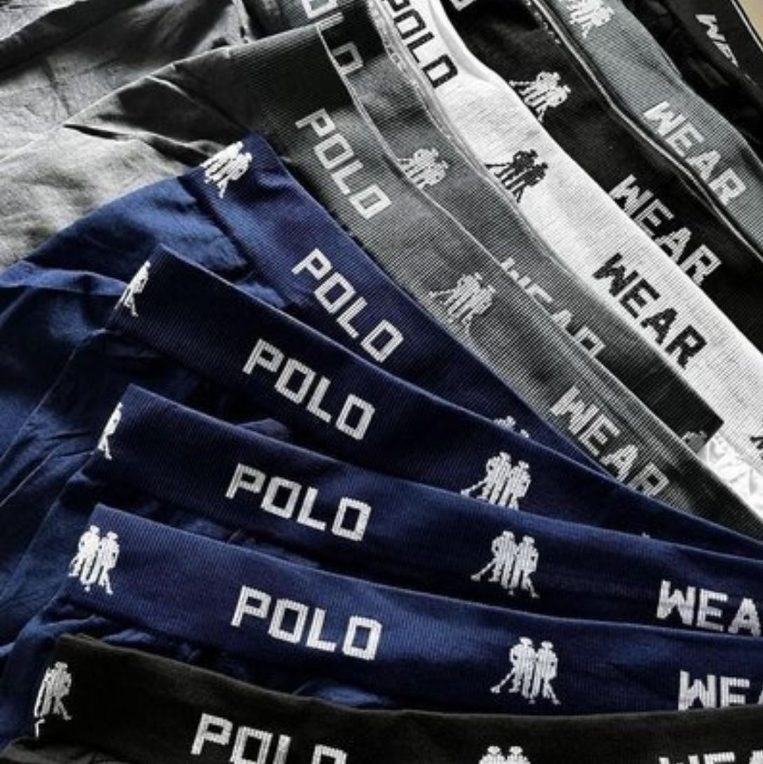 Kit 10 Cuecas Boxer Sem Costura Polo Wear Sortido (P ao GG)