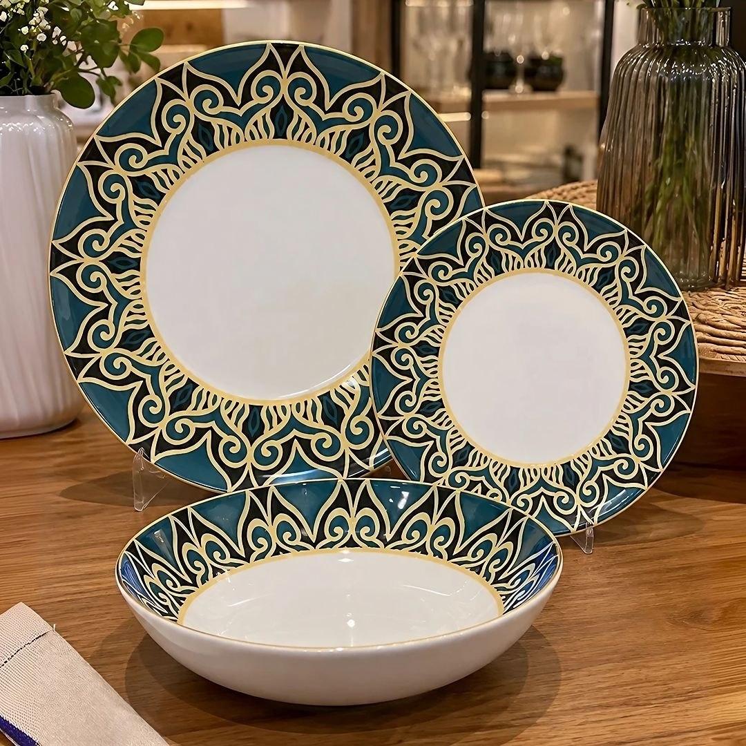Aparelho De Jantar 18 Peças Oxford Flat Gálata