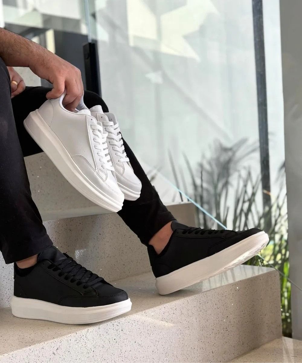 Tenis Casual Masculino Sola Alta Aumenta Altura (37 ao 43)