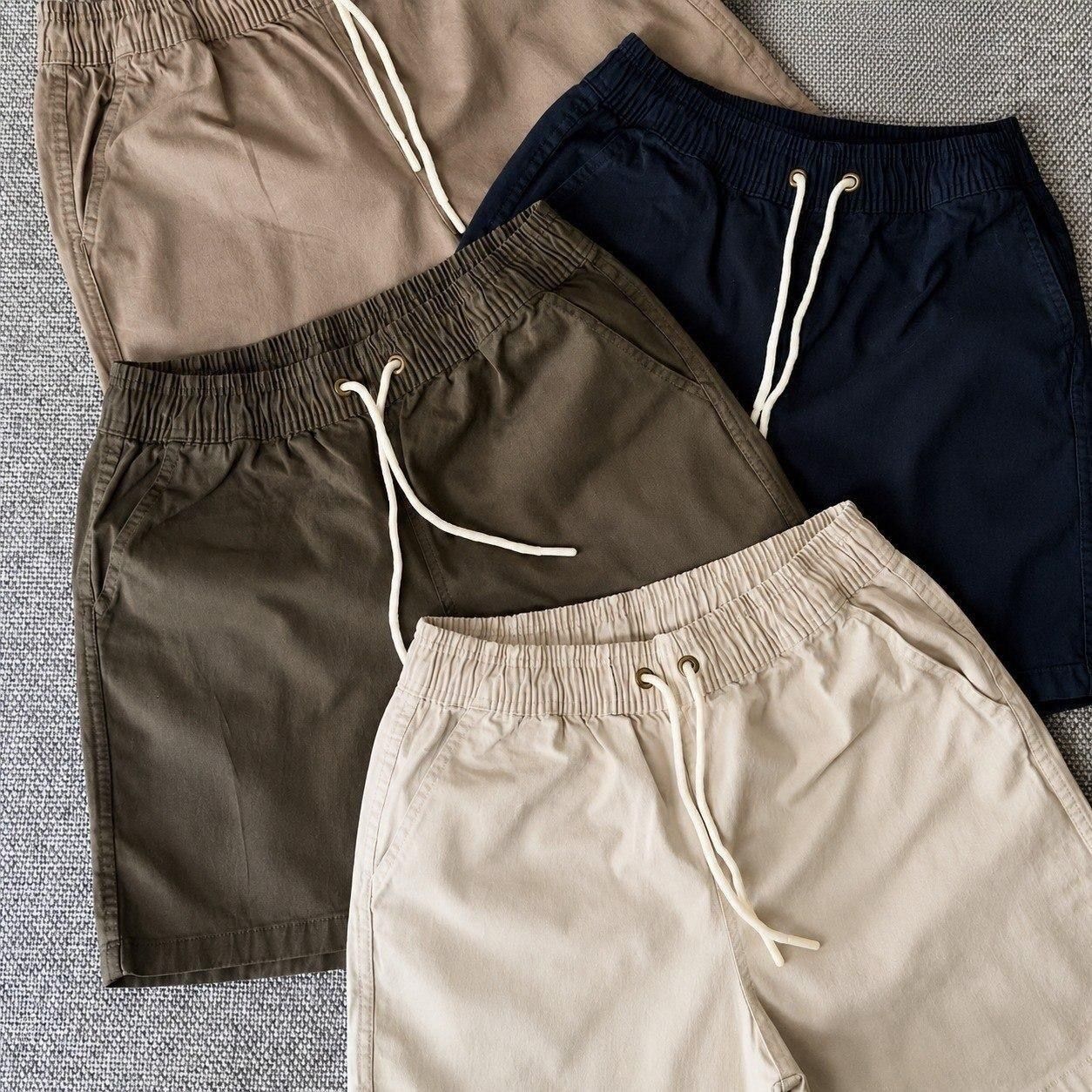 Kit com 3 Short Mauricinho Linho