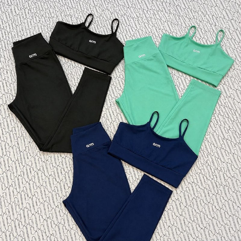 Conjunto Fitness Compact Top e Legging Arm