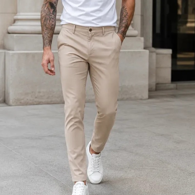Calça Sarja Masculina Slim Elastano Bolso Faca Esporte Lycra (38 ao 50)