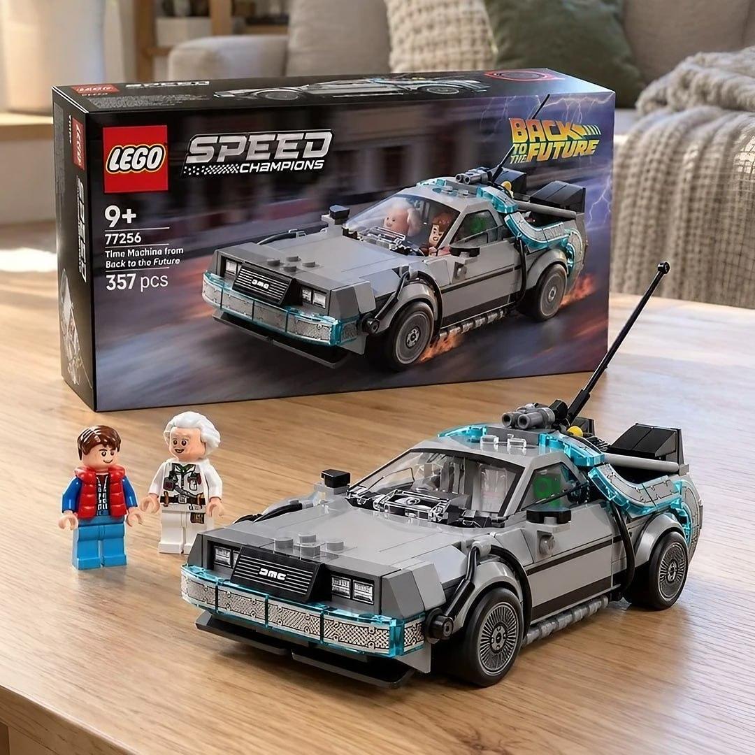 Lego 77256 Máquina Do Tempo De Volta Para O Futuro 357 Pcs