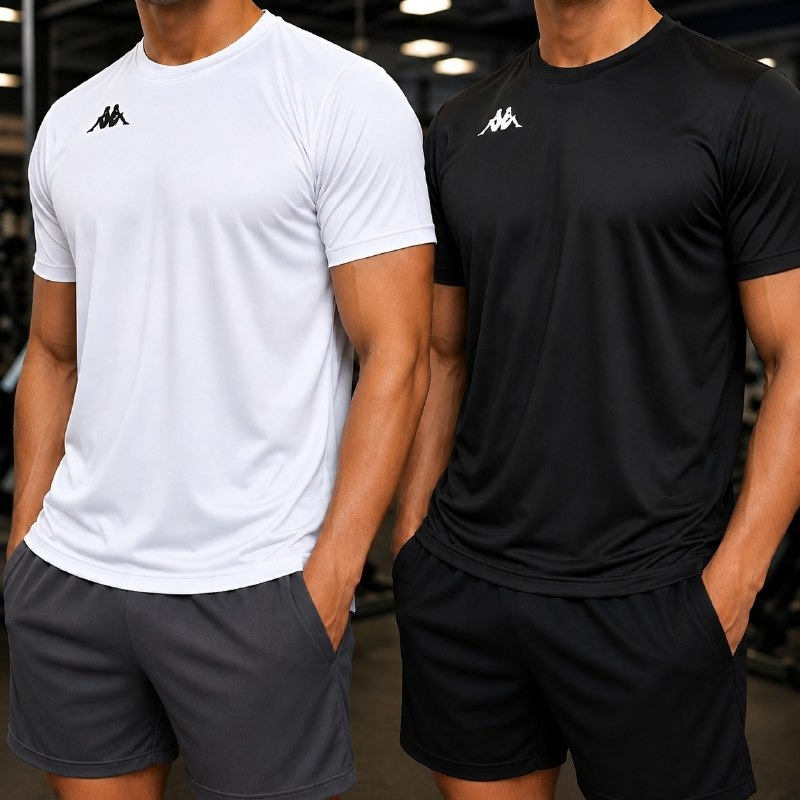 Kit com 2 Camiseta Kappa Fardamento