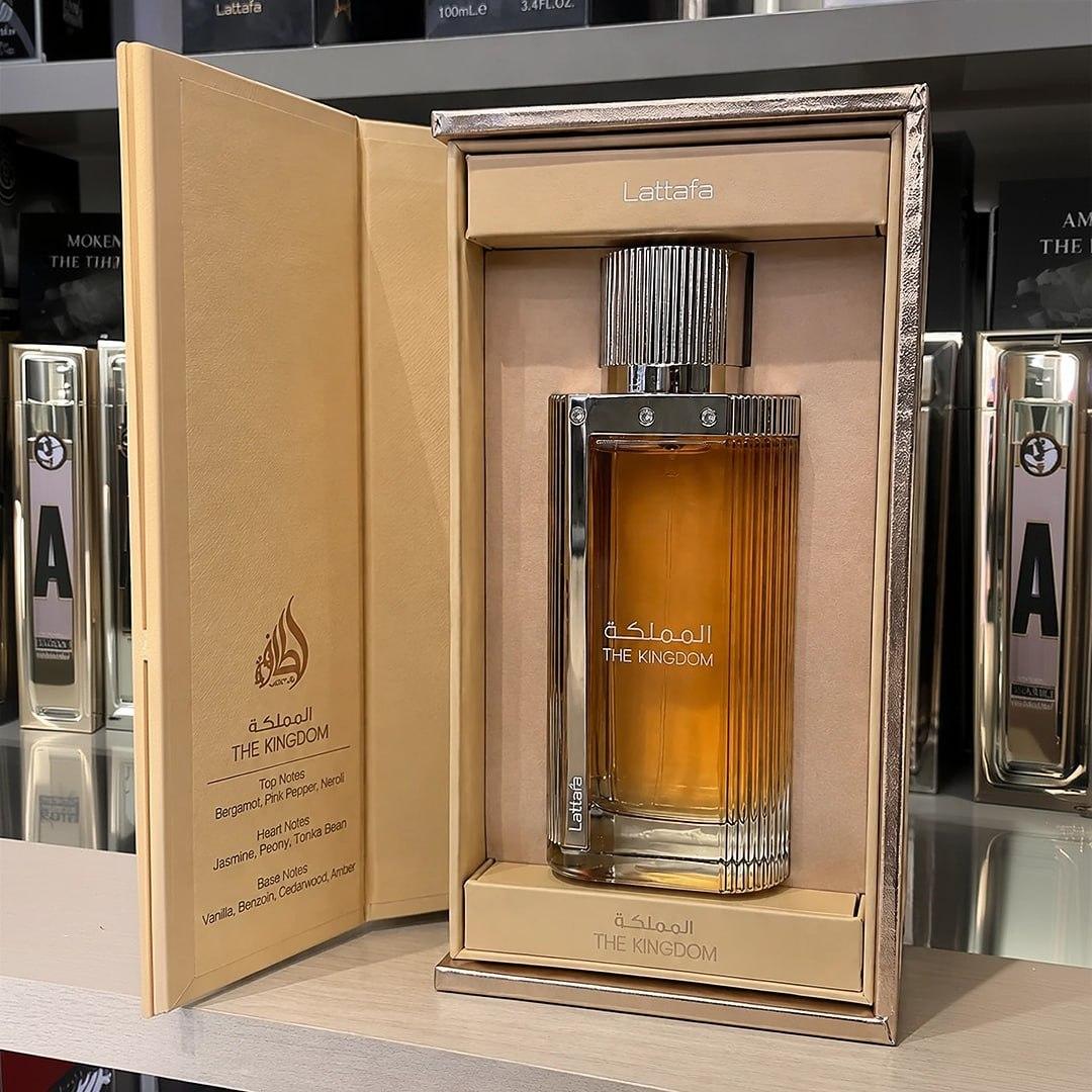 Perfume Árabe The Kingdom Lattafa 100ml