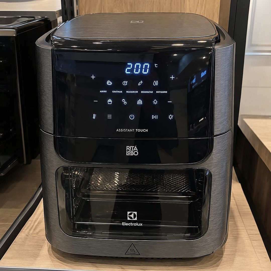 Fritadeira Elétrica Forno Oven Airfryer 12L 1700W Electrolux EAF90 127v