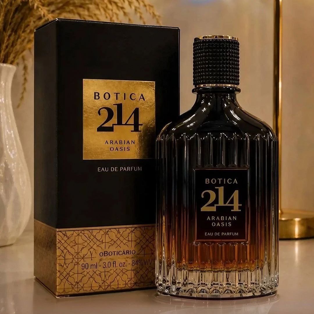 Botica 214 Arabian Oasis Edp Masculino - Boticário 90ml