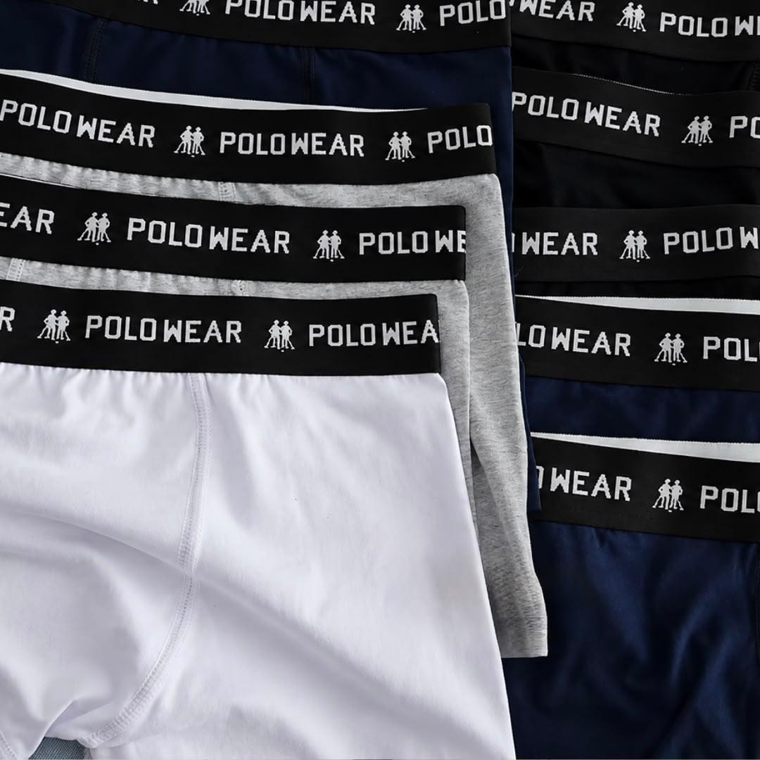 Kit 10 Cuecas Algodão Polo Wear Sortido (P ao GG)