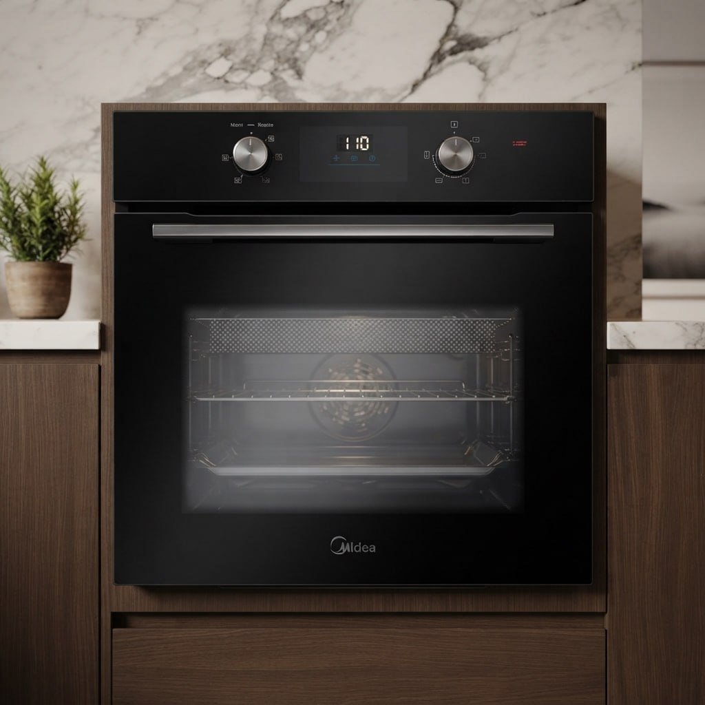 Forno Elétrico De Embutir 68L Digital Com Air Fryer Midea - 220V
