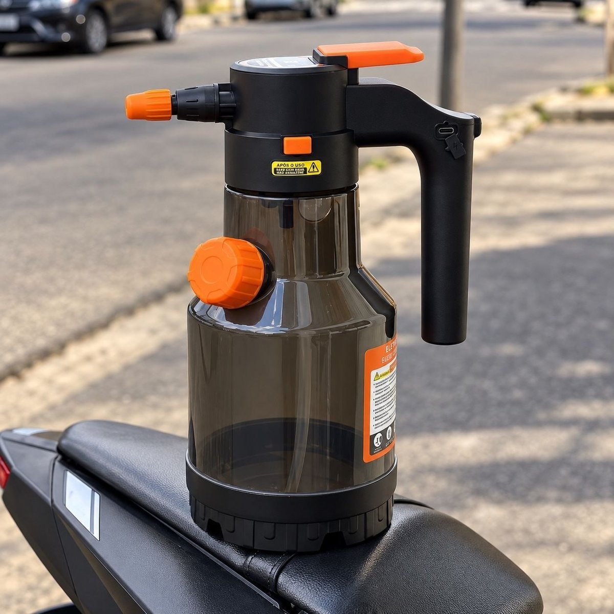 Pulverizador Elétrico Snow Foam Profissional p/ Limpeza Automotiva e Casa