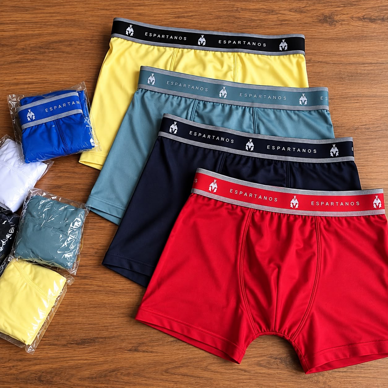 Kit Com 10 Cuecas Boxer Masculina Microfibra Original (P ao GG)