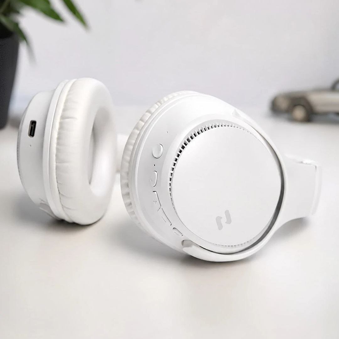 Heaphone Havit H630bt Bluetooth 5.3 On-ear 3d 55h Cor Bege